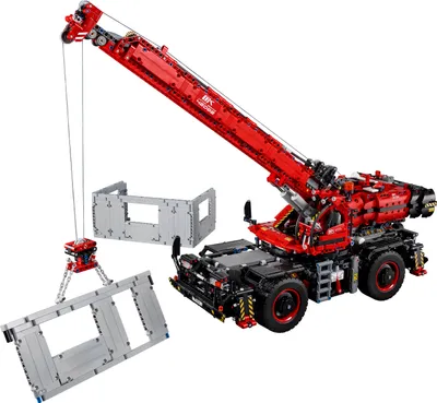 Zdjęcie produktu dla LEGO® Technic Ciężarówka z dźwigiem terenowym, 42082
