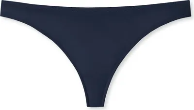 Produktbild von Schiesser Damen String Gr. 40  nachtblau