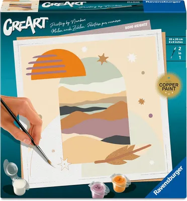 Immagine prodotto di CreArt, Dipingere con i numeri Adulti Trend - Boho