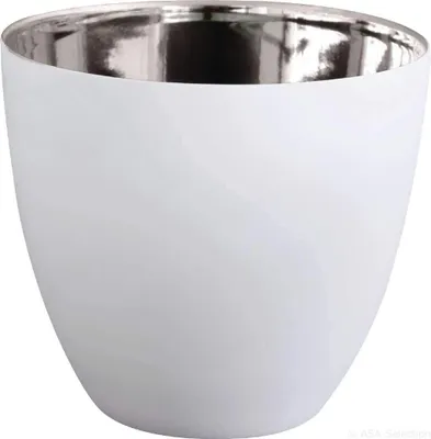 Produktbild von ASA Windlicht weiß/silber weiß xmas 10233427