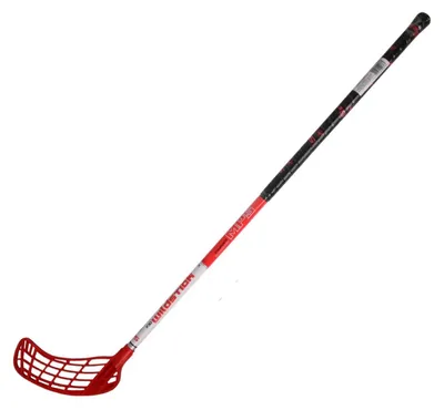 Obrázek produktu pro MPS - Floorballová hůl pro leváky „Wildstick“ PP7513 (100 cm) (černá/červená)