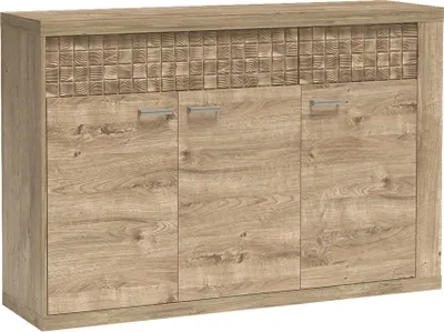 Produktbild von Wohnzimmer Sideboard, 146,5 cm in Eiche NUSCO-161