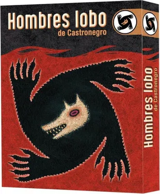 A box for the board game 'Los Hombres Lobo de Castronegro'.