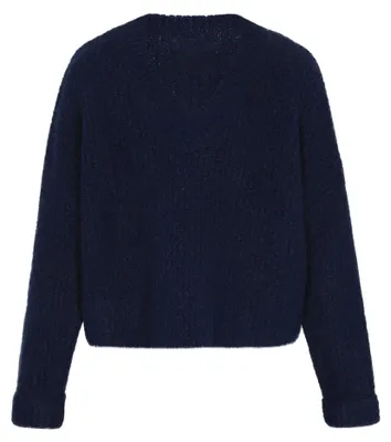 Produktbild von CALEY Damen pullover - Navy, XS/S