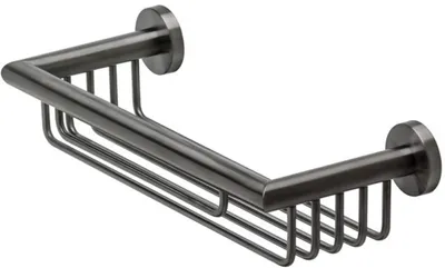 Produktbild von Geesa Nemox Korb Gebürstetes Schwarz Metall