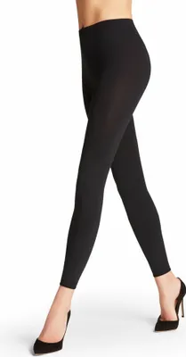 Produktbild von FALKE Damen Leggings - Pure Matt 100 DEN, Feinstrumpf-Leggings, blickdicht Schwarz M (40-42)