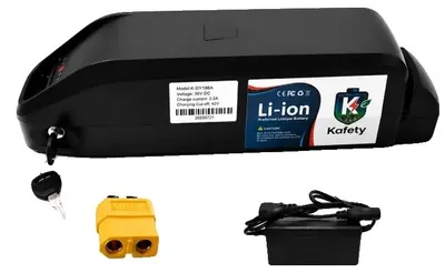 Imagen del producto de Batería de litio, 36V, 30000 mAh, compatible con motores Bafang, batería 36V-XT60
