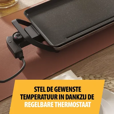 Zdjęcie produktu dla Tristar Slim XL BP-2669 Kratka elektryczna czarna (BP-2669)