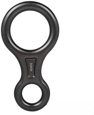 Immagine prodotto di Dispositivo di discesa in corda doppia in alluminio da 35 kN a forma di 8 per il downhill all'aperto