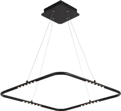 Zdjęcie produktu dla OptiQ Square - nowoczesna lampa wisząca 15 W LED 60 x 60 cm