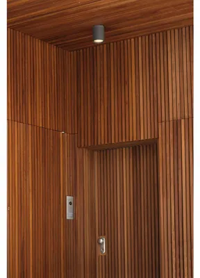 Produktbild von Faro 70806, Wandbeleuchtung für den Außenbereich, Dunkles Grau, Aluminium, IP44, I, E27
