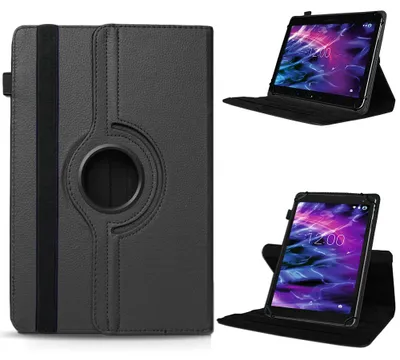 Produktbild von Medion Lifetab P9702 X10302 P10400 Tablet Hülle Tasche Schwarz Case Cover 360°