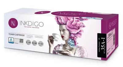 Zdjęcie produktu dla Inkdigo, Toner do HP CB 435, black (czarny)