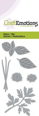 Produktbild von CraftEmotions Stanz- und Prägeschablone - Gewürze