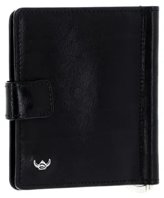 Produktbild von Leder Kartenetui Geldklammer Colorado RFID Protect Clip-Scheintasche 1906 Schwarz