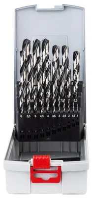Produktbild von HSS-Spiralbohrer-Set PointTeQ, 25-tlg., ProBox, 1-13 mm