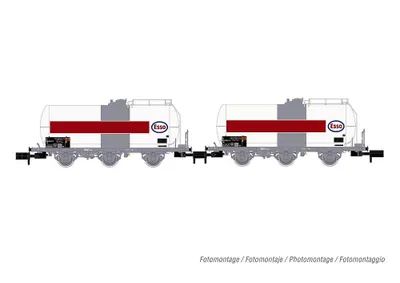 Produktbild von Arnold 2tlg. Set 3achs.Kesselwg. Esso SNCF Ep.IV HN6610