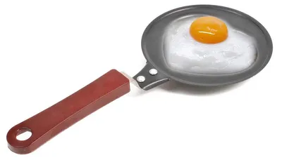 Herz-Koekenpfanne 12 cm, Mini-Eierpfanne, Antihaft