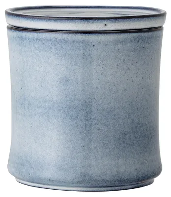 Produktbild von Vorratsdose mit Deckel SANDRINE blau aus Steingut Bloomingville