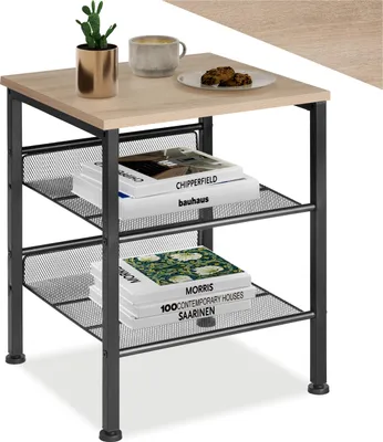 Obrázek produktu pro TecTake 404270, Boční/koncový kávový stolek, Dřevo