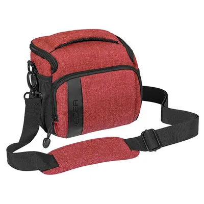 Produktbild von PEDEA DSLR-Kameratasche Fashion Fototasche für Spiegelreflexkameras mit wasserdichtem Regenschutz, Tragegurt und Zubehör