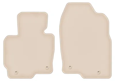Produktbild von DURBAN Beige Velours-Fußmatten vorne für Mazda CX-5 I SUV (2012-2017)