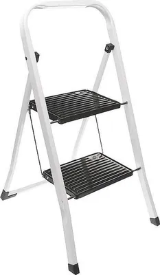 Obrázek produktu pro Kovový žebřík, kuchyňský, 2 příčkový