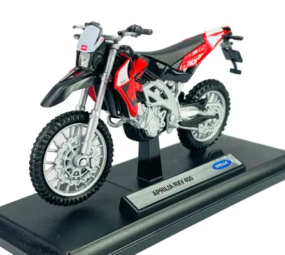 Immagine prodotto di Welly Aprilia RXV 450 1:18 11cm Moto Nuova in scatola Modello pressofuso 12827