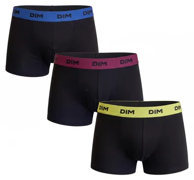 Produktbild von DIM 3er-Pack Herren-Baumwollboxershorts AD1A05D