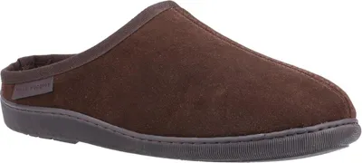Obrázek produktu pro Hush Puppies - Pánské pantofle "Ashton", semiš FS8580 (42 EU) (Hnědá)