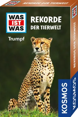 Produktbild von KOSMOS GAMES|KOSMOS WAS IST WAS Trumpf Rekorde der Tierwelt