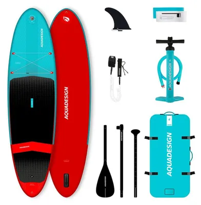 Image de Aquadesign Stand up Paddle Gonflable Stand Up Paddle (jusqu'à 150Kg) -Kendo 10'6