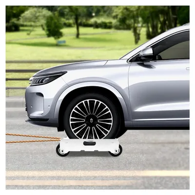 Produktbild von Tragbarer Reifenwagen, Auto Dolly, Robustes Transportsystem mit 14 Rollen, Tragfähigkeit bis 2041 kg, Ideal für Kfz-Werkstatt und Garage