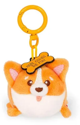 Produktbild von Legami Plüsch-Schlüsselanhänger - SUPER SOFT! - TINY - CORGI
