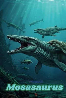 Productafbeelding van Linnenboek met Raspen en Dinosaurusthema