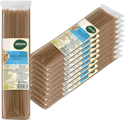 Produktbild von Spaghetti, Reis Vollkorn, 12x 250g