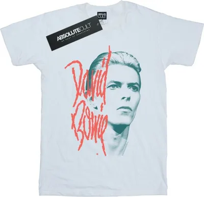 Produktbild von David Bowie - T-Shirt für Damen BI19047 (3XL) (Weiß)