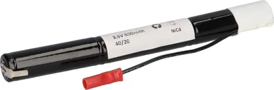 Produktbild von Akkupack für Notleuchten 3,6V 800mAh NiCd L3x1 passend für RZB 71107840
