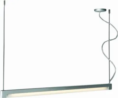 Produktbild von Büroleuchte Energiespar Pendelleuchte Grau Bürolampe Hängeleuchte