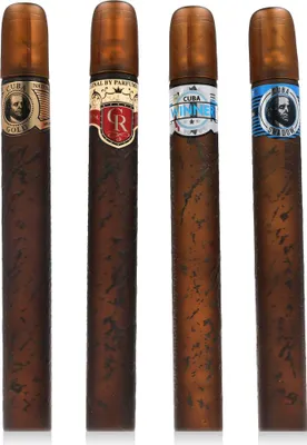 Produktbild von SET CUBA ORIGINAL Quad für Männer Gold & Royal & Winner & Shadow 4x35ml