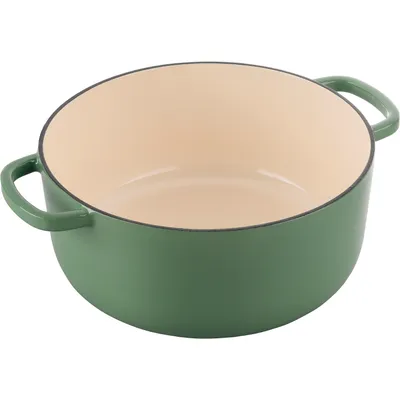 Zdjęcie produktu dla Ballarini - Garnek żeliwny okrągły Bellamonte 22cm/3L Zielony