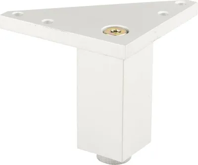 Produktbild von FA002 75 mm verstellbarer Möbelfuß, matt verchromt