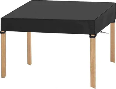 Produktbild von Famanu Abdeckhaube für Gartentisch - 600D Oxford - rechteckig - 160 x 90 x 10 cm