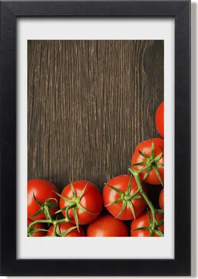 Produktbild von Bild 20x30 MDF-Rahmen, Wandkunst Tomaten