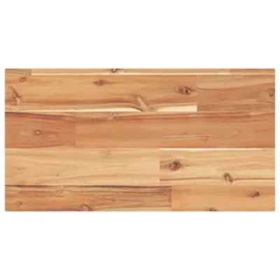 Image de Plateau de table Rectangulaire 40x20x2 cm Bois massif Acacia