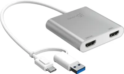 Immagine prodotto di j5create JCA365-N Adattatore multi monitor da USB-C a doppio HDMI
