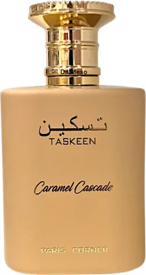 Produktbild von Paris Corner Taskeen Caramel Cascade Eau de Parfum für Frauen 100 ml – Karamell, Tonkabohne, Vanille