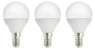 Productafbeelding van Kobi LED Kogellamp P45 E14 Helder - 8.5W 806lm 6500K - Koudwit - Vervangt 70W - 3 stuks