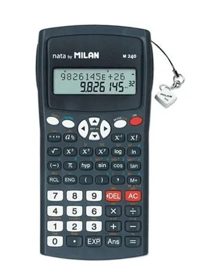 Zdjęcie produktu dla Kalkulator naukowy 240 funkcji czarny MILAN