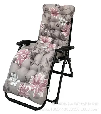 Immagine prodotto di Cuscino per poltrona da giardino - Cuscino per sdraio - 170 x 23 x 8 cm - Poliestere - Tessuto jacquard - Non impermeabile - Colore A